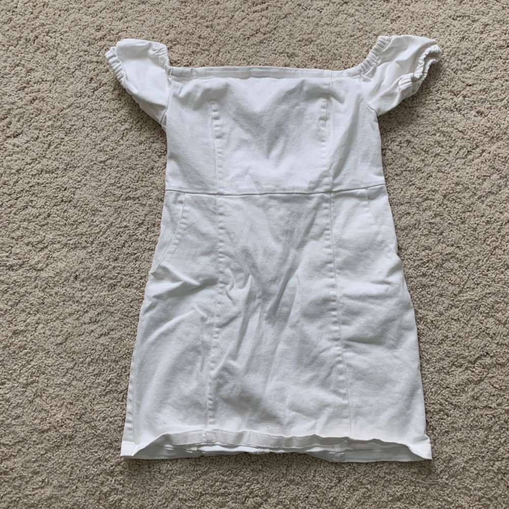 white dress